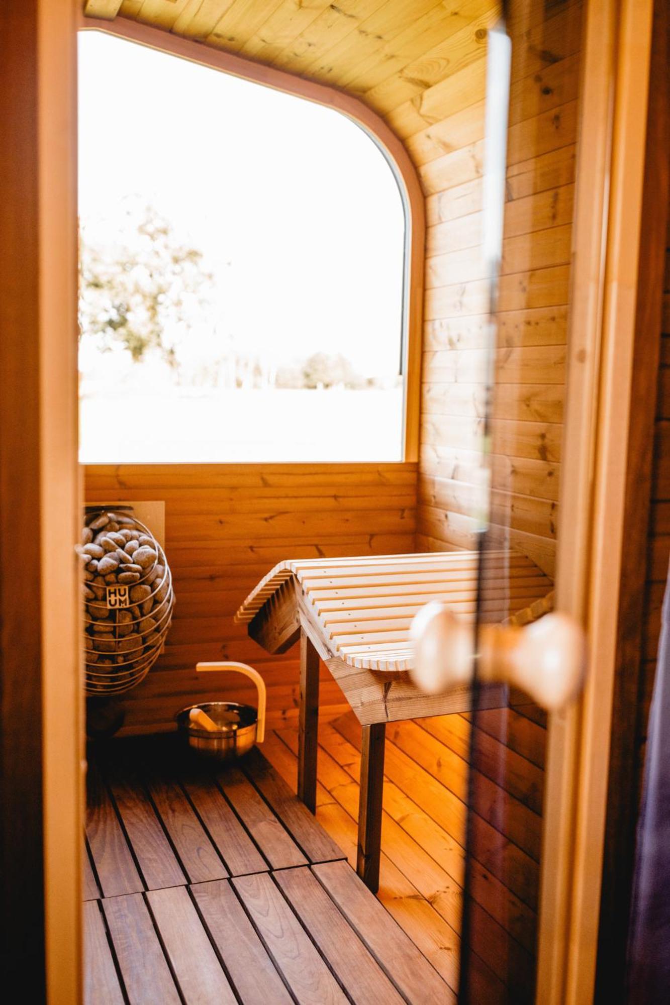 Grasberg Huxfeld-Hof - Tiny-House Mooritzヴィラ エクステリア 写真